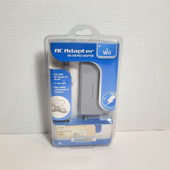 Nintendo WII AC Adapter DreamGear 100-240 Volt Adapter New Sealed - Picture 1 of 7